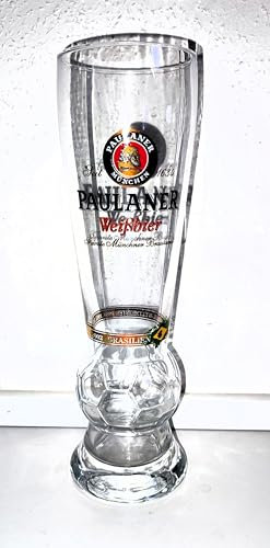 Rahm Paulaner/Weißbier Glass/Exclusive Glass/Brazil/1 x 0.5 Litre/Beer Glass/Glasses/Wheat Glass