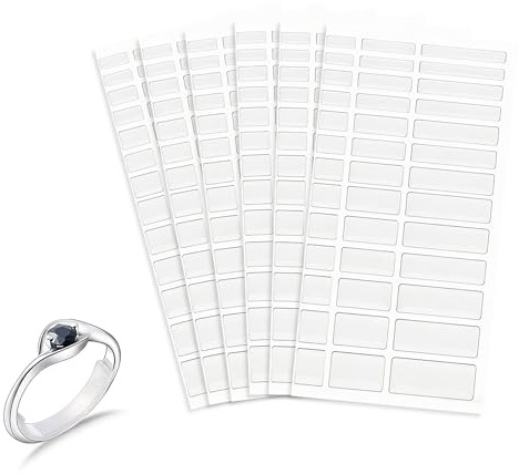Tingliyi Silicone Ring Adjuster for Loose Rings, Transparent 234Pcs | Soft Silicone Material, Invisible Design Preserves Ring Beauty, Easy to Apply and Adjust, Ideal for Daily Wear