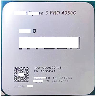 PRO 4350G R3 3.8G Hz Processore CPU a quattro c a otto thread 6 5W L3=4M 100-000000148 Presa AM4