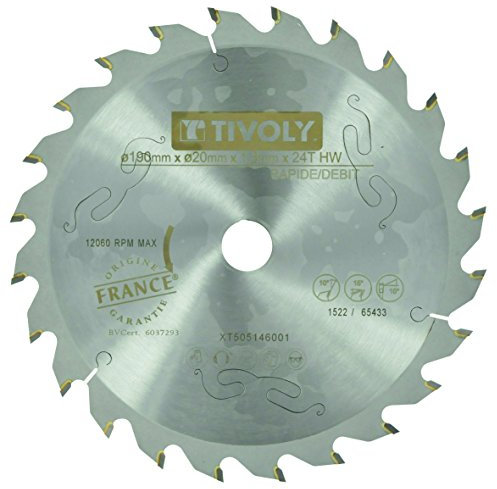 Tivoly XT505146002 Lame de Scie Circulaire Acier 190 cm