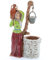Moranduzzo Donna al Pozzo per Presepe da Cm 10 Scala 1:20 - Statuine Presepe Indistruttibili - Stile 700', Pittura Rifinita a Mano, Prodotto Ufficiale, Made in Italy, Scultore M. Landi