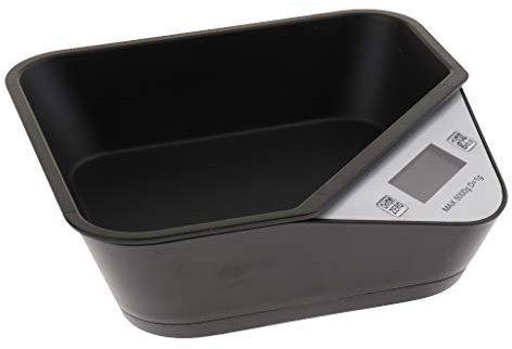 KESOTO Tierwaage für Kätzchen Welpen und Kleintiere (1g- 5kg) - Schwarz