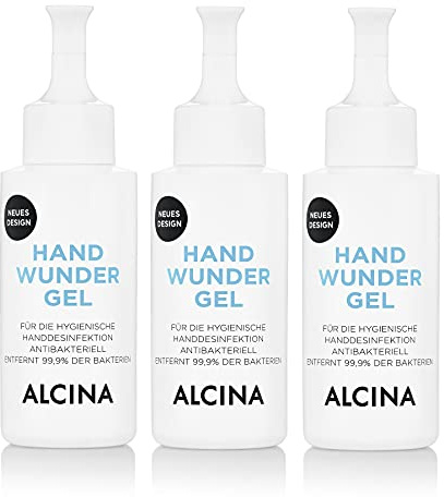 3er Handwunder Gel Alcina Antibakteriell 45 ml
