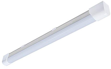 Long Life Lamp Company 10W Slim line LED Batten Under Cabinet Ceiling Light Cool White 2 feet Tube Light Fluorescent Replacement T600