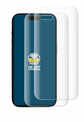 BROTECT Schutzfolie für Apple iPhone 14 Pro | 2 Stück Transparenter Displayschutz Made in Germany Klare Full-Screen Folie Full-Cover 3D Curved Montage Kit