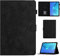 CASAFUNY Case for Huawei MediaPad M5 /M5 Pro 10.8 Inch 2018, PU Leather Tablet Case with Stand Function and Auto Sleep/Wake Tablet Cover for MediaPad Mediapad M5 10/M5 10 Pro, Black
