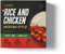 Plato Preparado Fit Arroz con Pollo en Salsa Picante estilo Mexicano de HSN | 420 gramos | Listo para Calentar y Tomar | Alto en Proteínas, Bajo en calorías | Comida Sana y Rica