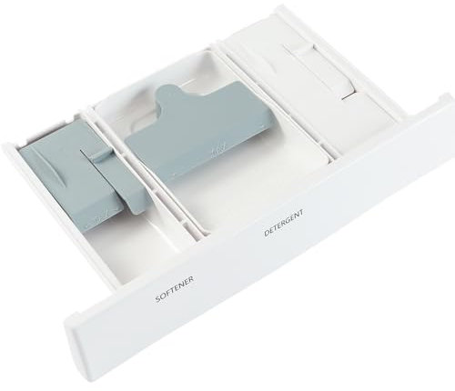 W10861667 W10794820 W10601851 Lavatrice Dispenser Cassetto Assemblaggio Compatibile con Whirlpool Maytag Rondelle Apparecchio Parte di Ricambio Cassetto, Bianco