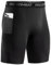 Niksa Compression Shorts Men Gym Running Sports Anti Chafing Underwear Base Layer Shorts Sports Undershorts Quick-Drying Fabric Men’s Workout Shorts, Black, M