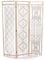 CREEDWOOD RAUMTEILER Boho | Holz, 166x123 cm, Natur, 3-teilig | Makramee Paravent, Raumtrenner, Trennwand, Deko Stellwand, Faltwand, Sichtschutz