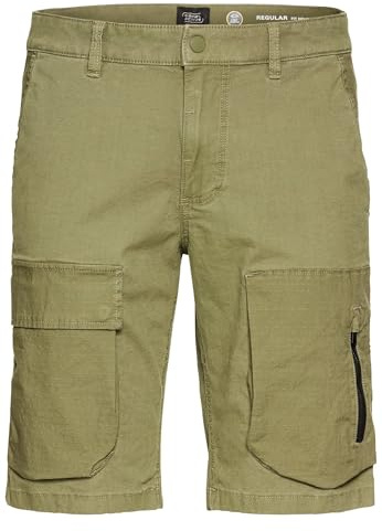 camel active Herren Cargo Shorts mit Ripstop-Kontrast