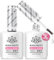 BORN PRETTY Builder Gel, 8-in-1 Builder Nail Gel Base Gel Strengthener Gel Builder Clear 2Pcs 15ml Hard Gel Nail Extension Gel Builder Gel in a Bottle for Nail Starter