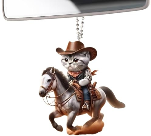 Porte-clés Animal Mignon, Porte-clés Mignons pour Filles - Porte-clés Charme Porte-clés de Luxe Pendentif de Voiture,Pendentif de lentille de rétroviseur intérieur, Porte-clés de Sac à Main et de Sac