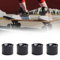 Verbessern Sie die Leistung Ihres Skateboards mit Rollen und ABEC9-Kugellagern, 4er-Set (schwarz)