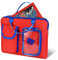 Annmore Sacoche d'ordinateur Portable compatible avec Lexibook Ordinateur Éducatif Bilingue, compatible avec VTech - Storio Max XL 2.0 (Rouge/Bleu)