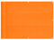 vidaXL Balkon-Sichtschutz Orange 75x700 cm 100% Polyester-Oxford, Balkonsichtschutz, Balkonbespannung, Balkon Windschutz, Sichtschutz