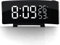 Power Projection Alarm Clock - Radio Controlled Wireless Forecast Station with Outdoor Thermometer and Hygrometer, Dual Alarm, LED Display for Bedrooms