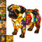 FranzöSische Bulldogge Nachttischlampe,LED Nachtlicht Hund In Mops,Corgi & Bulldog Design,Bunte Resin Dackel Deko Lampe FüR Schlafzimmer,Geschenk FüR Kinder & Hundeliebhaber,Zimmer Deko. (Mops)