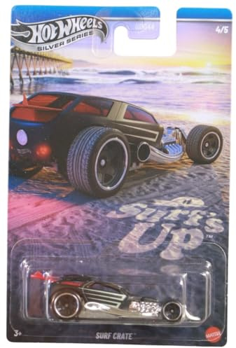 Hot Wheels Silver Series Surf's Up 1:64 Surfboard für 3 Jahre und über 4/5 (schwarz)