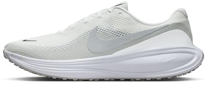 Nike Herren Revolution 8 Straßenlaufschuhe, Summit White/Metallic Silver/White, 7