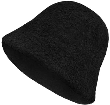 YAMEIZE Retro Warme Thick Fleece Eimermütze - für Damen Herren Winter Verdickter Warmer Weicher Angeln Warmes Fahren