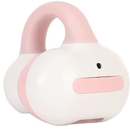 Jectse Open-Ear-Kopfhörer, Ohrclip-Knochenleitungskopfhörer, Headset MIT Ladekabel, Kabellose Sport-Ohrhörer MIT Einem Ohr Zumauten (PINK)