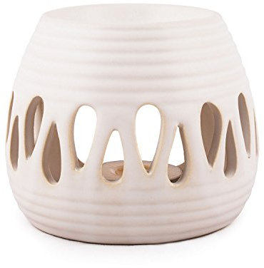 pajoma Keramik Duftlampe ''Simple'' in weiß, Höhe 8 cm