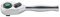STAHLWILLE 418QR l 1/4“ Mini-Ratsche l kompakte Knarre mit QR Sicherheitsverriegelung l schlanker Stahlgriff l Made in Germany