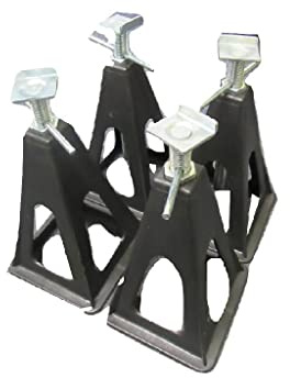 Caravan Stabilizing Jack Stands - Set of 4 (750KG Adjustable Corner Support Plastic)