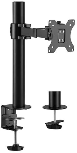 LogiLink BP0104 - Monitorhalterung, 17–32, Stahl, Armlänge: 199 mm, Schwarz
