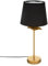 Atmosphera - Lampe à poser Palmier - noir et doré - métal H45-5 cm