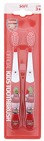 EPL Arsenal Soft Toothbrush 2pcs