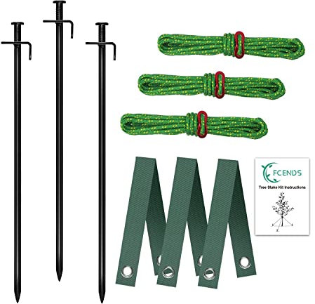 Kit de tuteur d'arbre 3 cordes