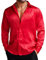 COOFANDY Mens Shirts Long Sleeved Floral Rose Printed Dress Shirts Prom Wedding Party Button Down Paisley Shirts Red L