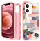 Pegmode for iPhone 12 Case - Heavy Duty Protective Designer Christian Quotes Cute Cartoon Hard Shockproof Bumper Phone Cases for Apple 12 for Girly Women Men Girls Boys Teens