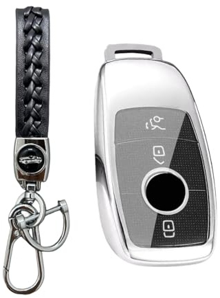 MEDZUK Autoschlüssel Hülle für Mercedes-Benz GLA 200 H247 2019-2026
