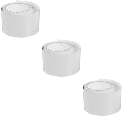 BESPORTBLE 3 Rollen wasserdichtes Reparaturband Reparatur von Siebbandgeweben Wohnmobil markise reparaturband zeltreparatur klebeband Reparaturband für Markisen Klebeband in Bauqualität Weiß