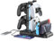 KDD Soporte Cascos Gaming con Soporte para Teléfono-Soporte Auriculares con 9 Modos de Luz- Headset Holder con Puertos de Carga USB-Soporte Mando para Almacenamiento de Accesorios de PC para Juegos