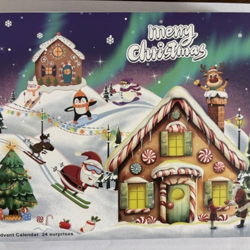 Adventskalender Duftkerzen 2025 mit 24 verschiedenen Teelicht-Duftkerzen, Weihnachtskalender Geschenke für Frau Mama Schwester Freundin