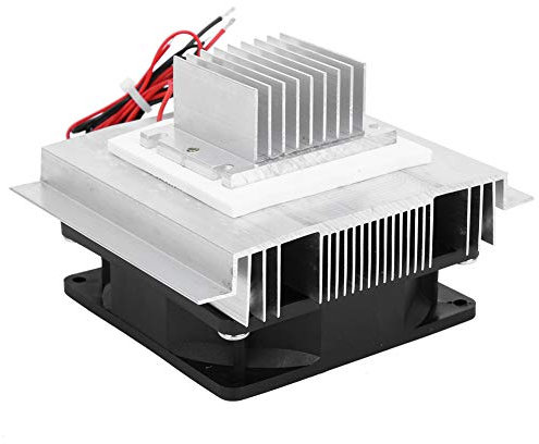 Mini-Klimaanlage, DC 12 V, 60 W, Thermoelektrisches Peltier-Kühlsystem, Kit, Kühlkörpermodul-Kit für Plattenkühlungsprüfstand (Kein Kaltlüfter)