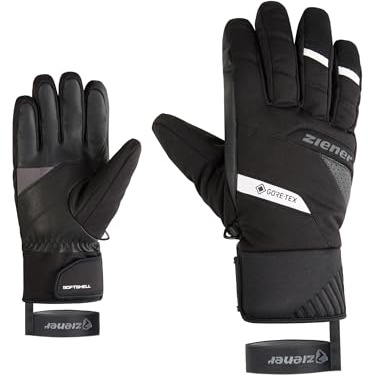 Ziener Herren GOKONI-Z Ski-Handschuhe/Wintersport | Gore-Tex, Soft-Shell atmungsaktiv