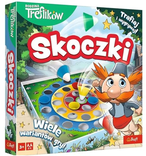 Rodzina Treflików Skoczki Trefl Polska Gra Planszowa Polish Board Game Po Polsku