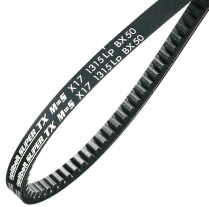 Optibelt X17 x 1440 SUPER TX M=S BX / X17 Keilriemen, Flankenoffen, Formgezahnt, DIN/ISO, 1440mm Länge