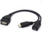 Micro USB Splitter Cable OTG Power Enhancer Cord USB 2.0 A Female to Micro USB Adaptateur de chargeur hôte et micro 5 broches