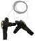 Baoblaze Fahrrad Schalter Retro Daumenschalter Aluminium MTB Trigger 2er Set