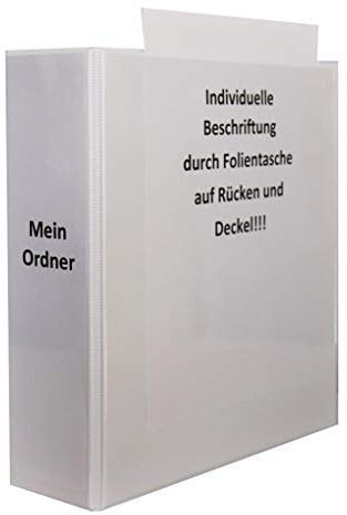 Panorama Ordner weiß A4+ mit Hebelmechanik