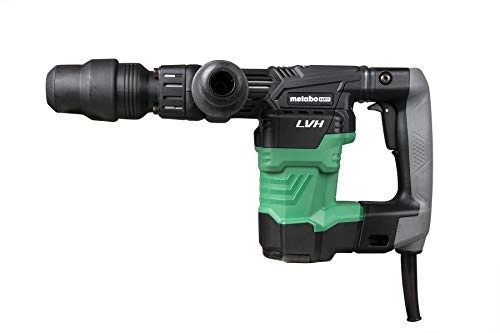 Metabo HPT Demolition Hammer, 11.5 lbs., SDS Max, Low Vibration Handle, 7.4 ft-lbs. Impact Energy, Aluminum Connecting Rod, 1-Year Warranty (H41MB2)