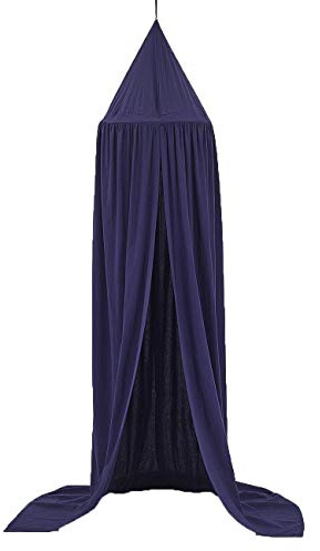 Homieco Bed Canopy Cotton Mosquito Net Bedding Round Dome Nursery Room Decorations Play Reading Tents