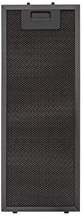 Klarstein Paolo 52 filtro de aluminio para grasa, 16,8 x 44 cm, filtro de recambio, filtro de sustitución, accesorio negro