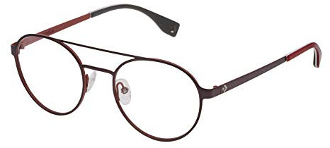 Converse Herren VCO068Q500597 Sonnenbrille, Gun W/Red Part, 50/20/145
